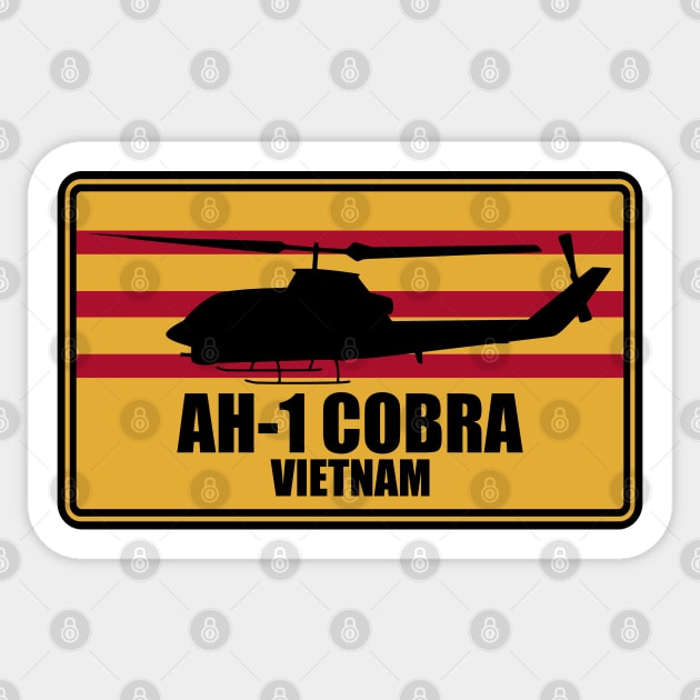 AH-1 Cobra Vietnam Patch Sticker by TCP